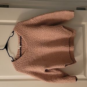Comfy pink sweater